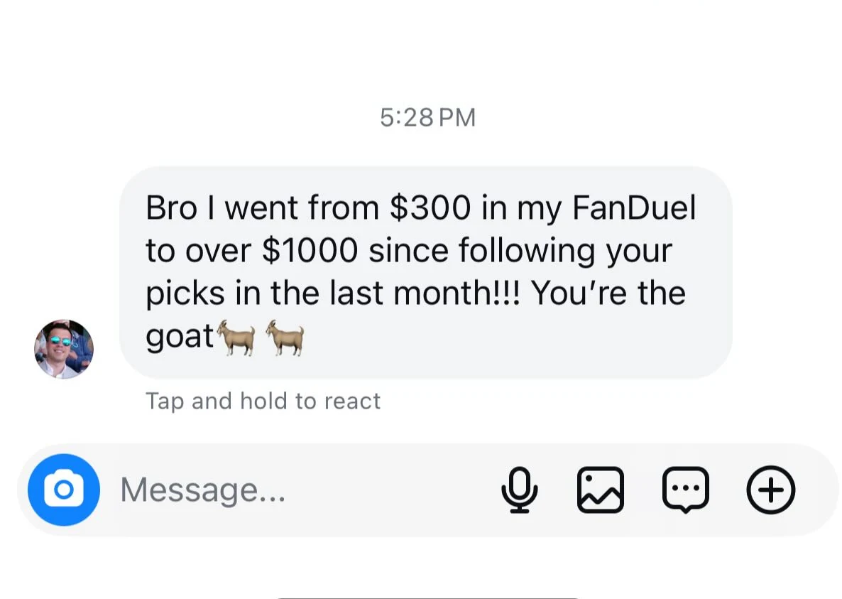 Member testimonial: $300 to $1000