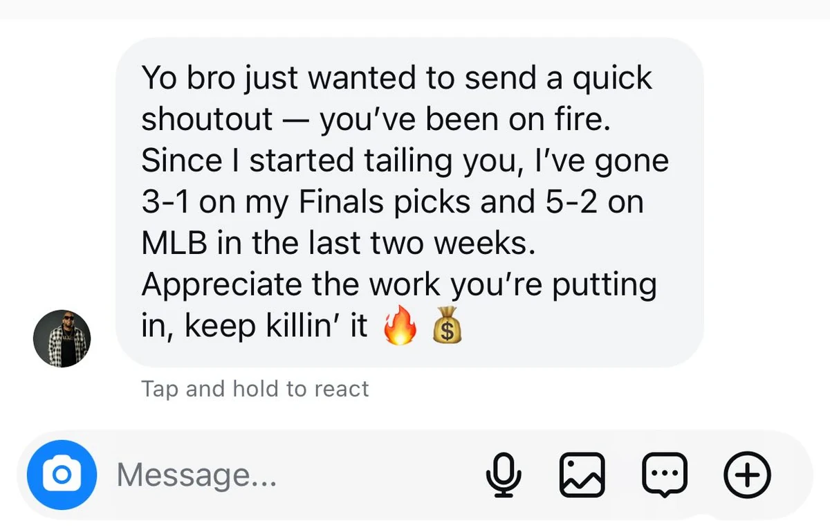 Member testimonial shoutout: been on fire